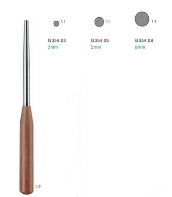 打入器20.0cm 圆胶木柄 圆头 Φ3mm