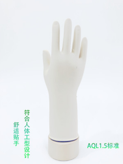 一次性医用橡胶外科手术手套灭菌乳胶分左右手无粉