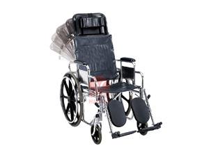 高背电镀手动轮椅 HF6-16