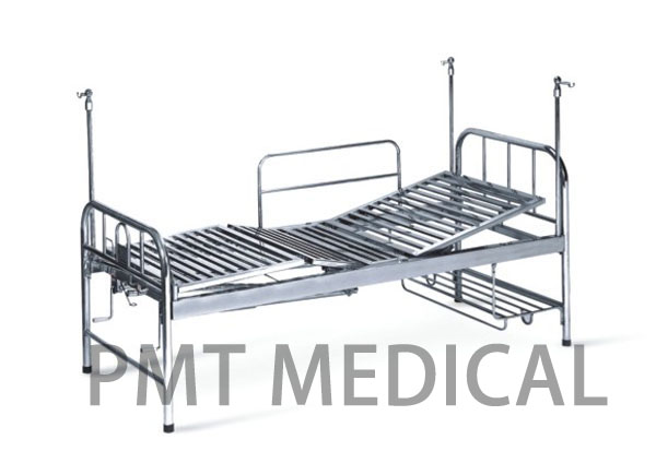 不锈钢双摇护理床 PMT-B526b