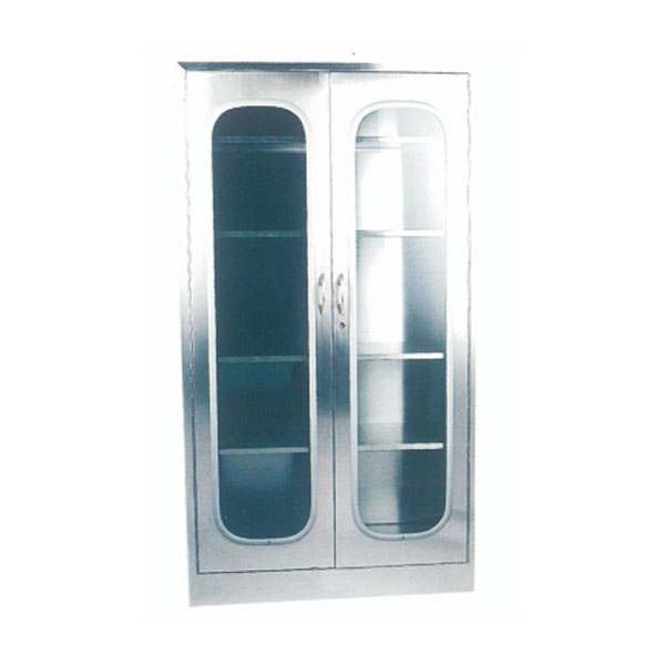 全不锈钢双门五层器械柜(可分六层)  TY-C03