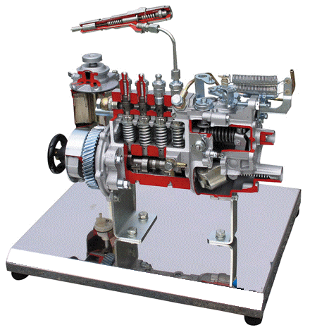 维柴WD615柱塞式高压油泵解剖模型SBQC-GCJX-86