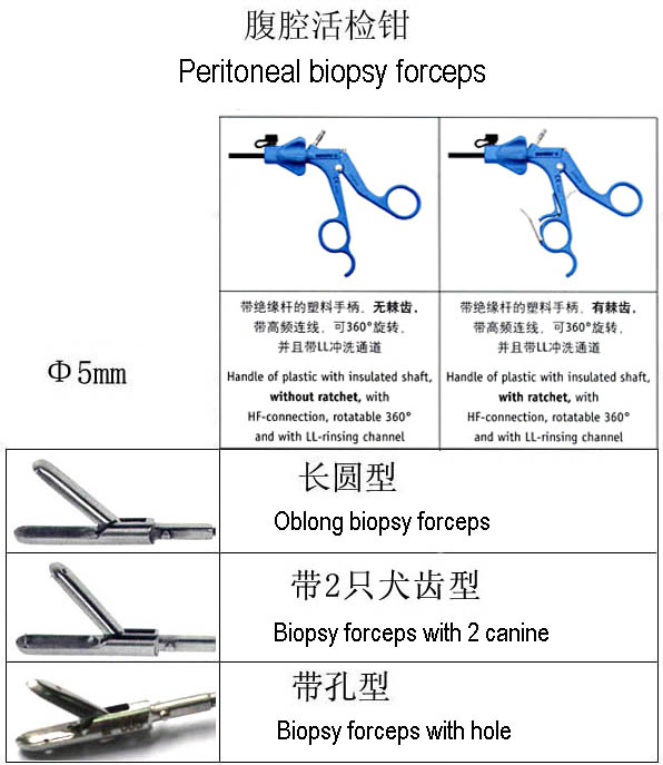 腹腔活检钳