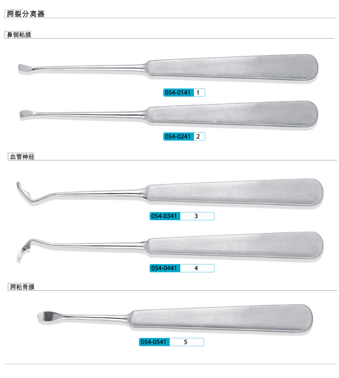 腭裂分离器 （腭粘骨膜）054-0541