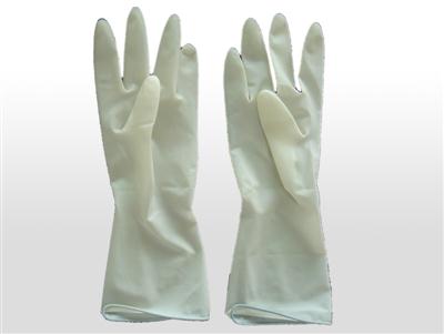检验科常用耗材灭菌橡胶医用手套6.5#