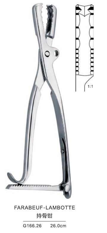 持骨钳26cm