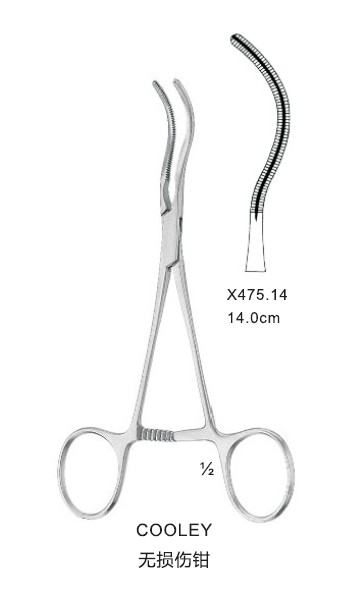 无损伤止血钳41CM