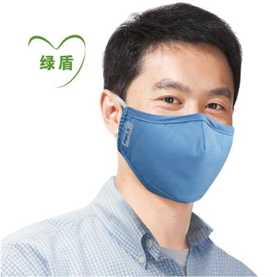 绿盾PM2.5口罩天蓝F码