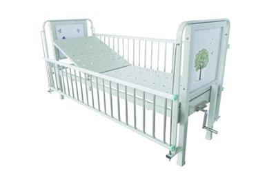 喷塑儿童床（塑钢单摇病床）D444