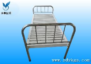 不锈钢床头条式平板床 YK-A-017