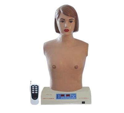 遥控式电脑胸部心肺听诊模拟人HK-DGN－V型