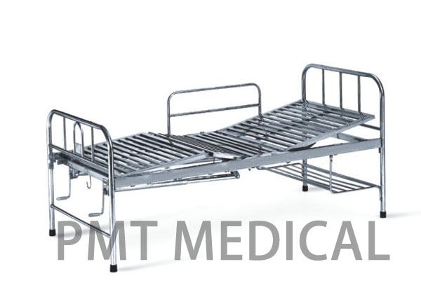 不锈钢双摇护理床  PMT-B526