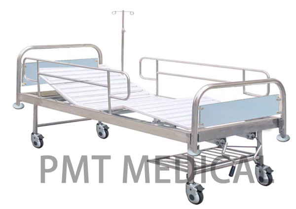 不锈钢双摇护理床  PMT-B526a