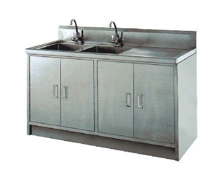 不锈钢清洗盆柜 E125