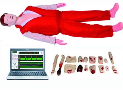 高级心肺复苏与创伤模拟人（计算机控制、二合一功能）CPR850