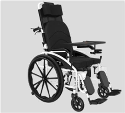 电动轮椅健朗款-高靠背带便孔