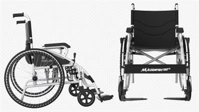 电动轮椅健悦款-大轮