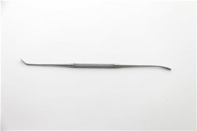 骨膜剥离器24.0 cm Olivecrona 双头 弯钝4mm/弯钝6mm 有孔