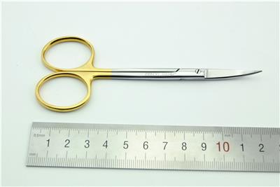 解剖剪12.5cm金圈弯尖头精细剪