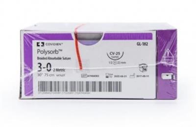 外科缝线GL-182(紫色3-0)
