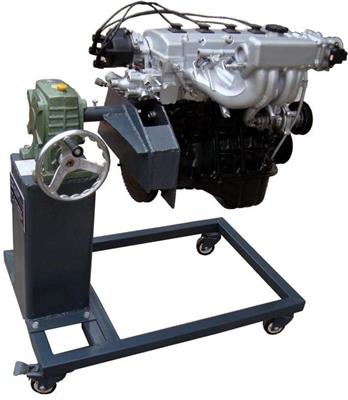 丰田8A-FE发动机附件和拆装台架
