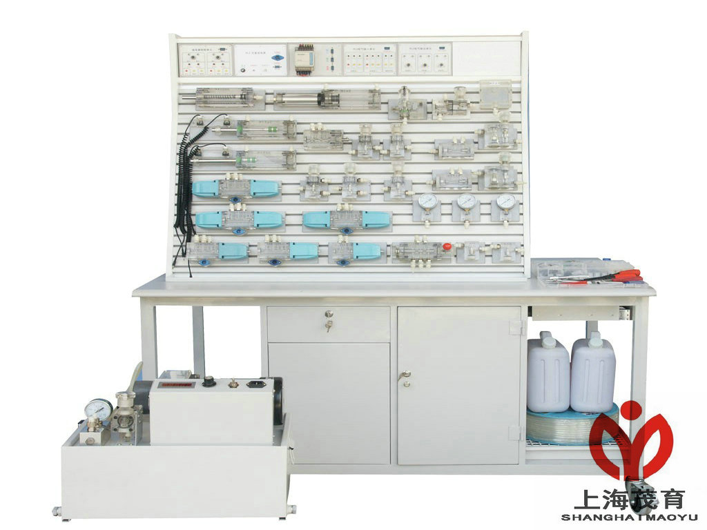 液压PLC控制实验系统（铝槽式）MYYA-16A
