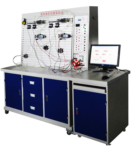 透明液压PLC控制教学实验台MYYA-18E