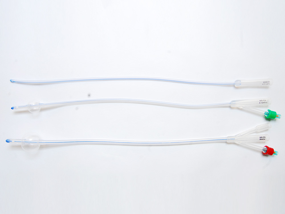 一次性使用硅胶导尿管三腔标准型 GLUC2430