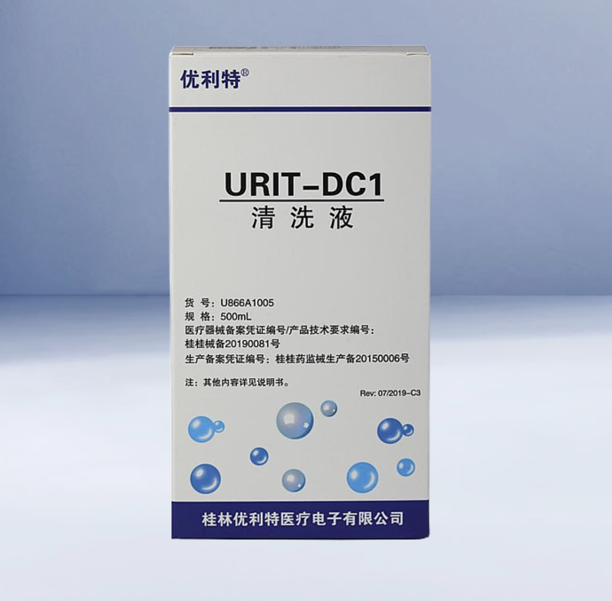 优利特URIT 清洗液 URIT-DC1 500mL