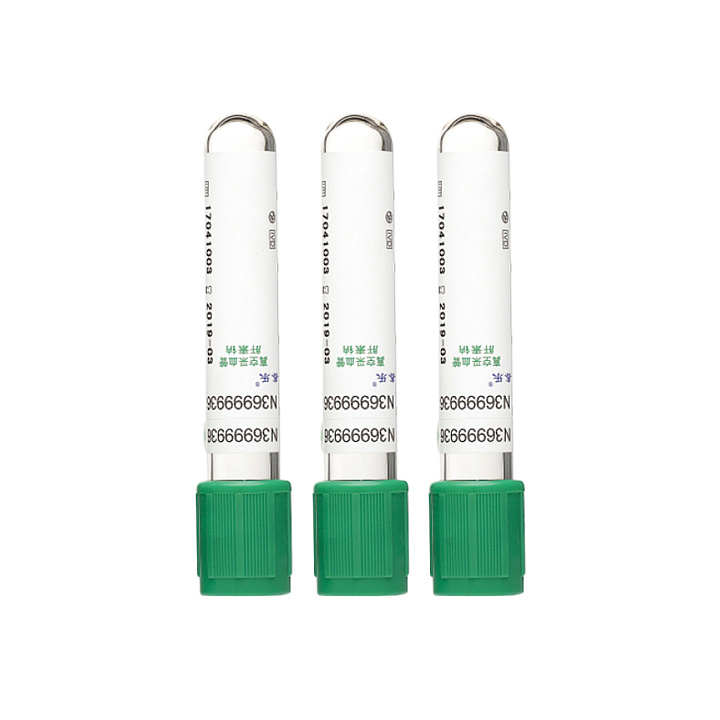 鑫乐 真空采血管 绿色 无菌 PET 6ml 肝素锂（1800支/箱）