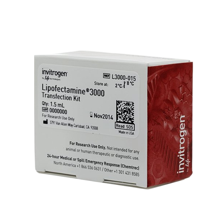 Invitrogen Lipofectamine 3000 转染试剂 1.5mL L3000015