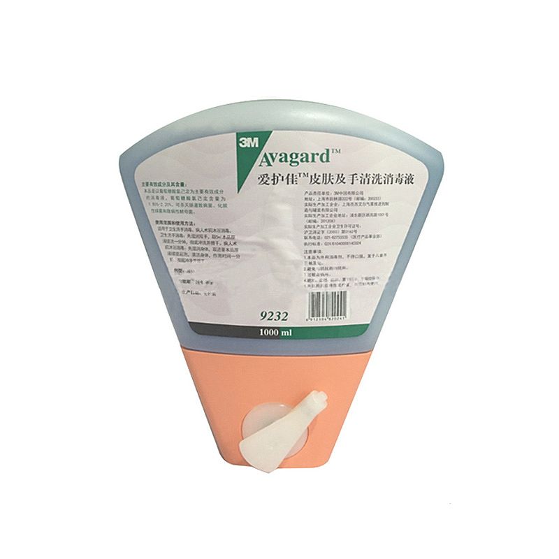 3M 爱护佳TM皮肤及手清洗消毒液 9232M 1000ml（8瓶/箱）