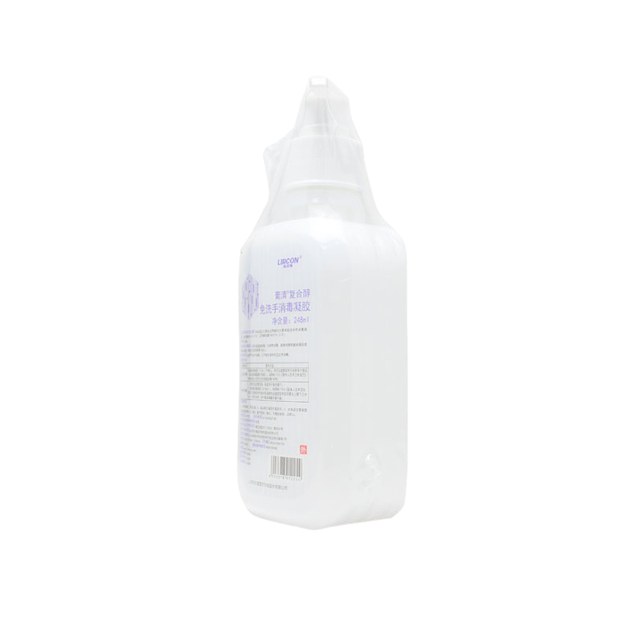 利尔康 葡清复合醇免洗手消毒凝胶 248ml (40瓶/箱）