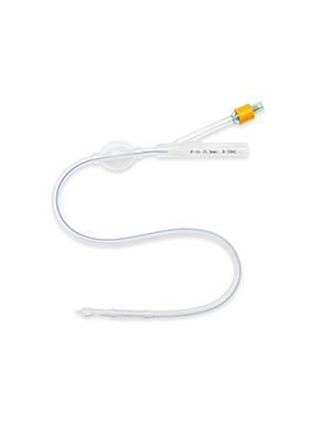 球囊扩张型硅胶导尿管