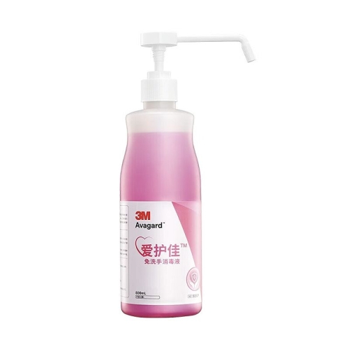 3M 爱护佳 免洗手消毒液 喷雾泵 500ml 9250P（10瓶/箱）