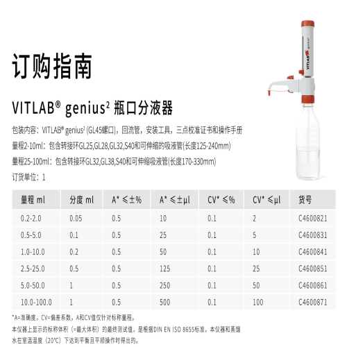 瓶口分液器 C4600831