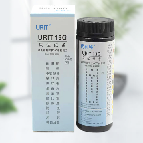 优利特URIT 尿试纸条 13G 100人份/筒