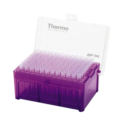 赛默飞世尔 Thermo QSP 无菌滤芯超微吸头 0.1-10ul（96支/盒）TF104-10-Q