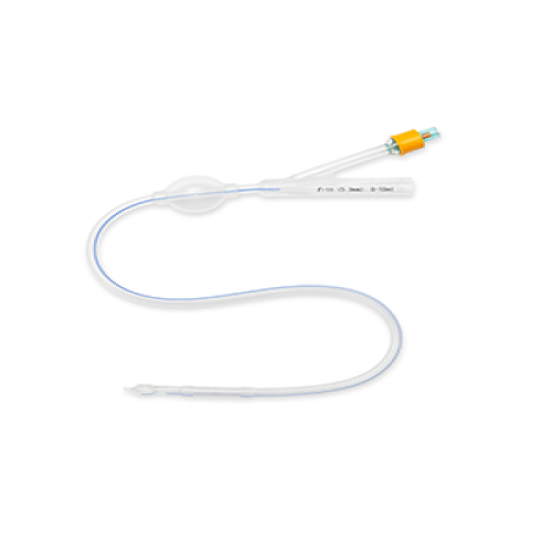 球囊扩张型硅胶导尿管