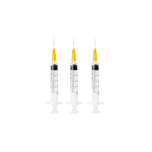 曙光健士 一次性使用无菌注射器 带针 5ml 0.5×36（150支/盒 12盒/件）