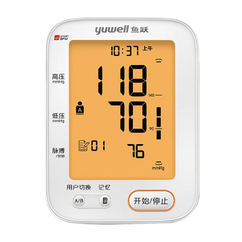 鱼跃 yuwell 臂式电子血压计 YE680CR(背光）