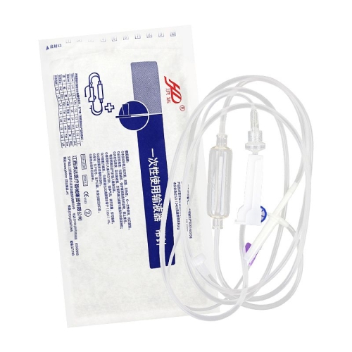洪达HD 一次性使用输液器 带针 B1-5 0.55mm 双插螺旋（400支/箱）