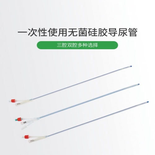 伟康 一次性使用无菌硅胶导尿管 双腔F16 (1支/袋 10支/盒 20盒/箱）