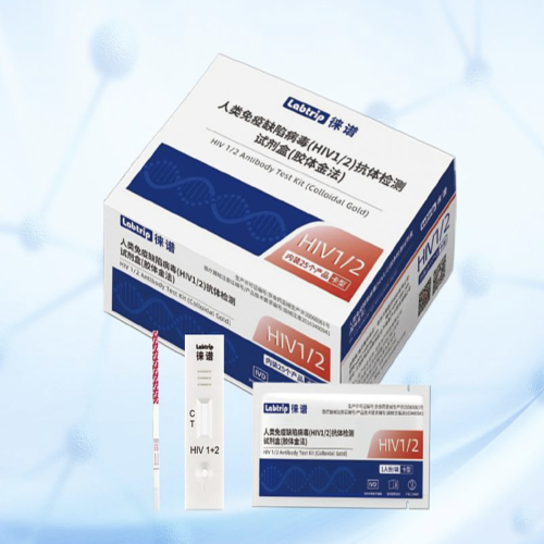 徕谱 Labtrip 人类免疫缺陷病毒(HIV1/2)抗体检测试剂 条型 1T/袋(50T/盒)