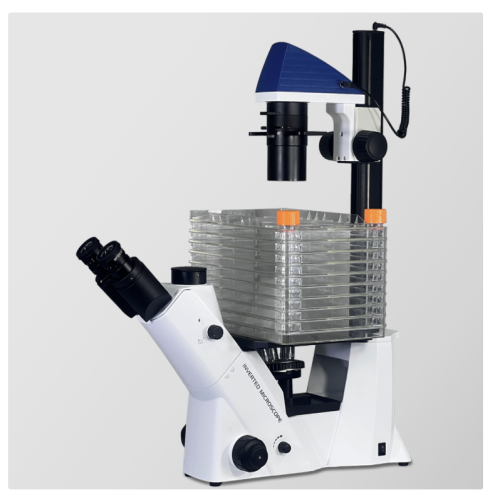 BDS400-CF细胞工厂倒置生物显微镜