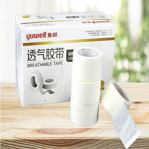 鱼跃yuwell 透气胶带 PE1.25×910cm（24卷/盒，60盒/箱）